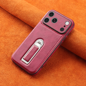 เคสโทรศัพท์หนัง PU แม่เหล็กแบบใหม่สำหรับ iPhone 18 13 14 15 16 17 Pro Max พร้อม 360 °   ฝาครอบกันกระแทกแบบสายรัดข้อมือแบบซ่อนได้ - Product Image 1