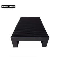 Protections d'accordéon en plastique de nouvelle condition pour Machines CNC Longueur d'onde de couverture de soufflet facile à utiliser 1064nm pour trumpf
