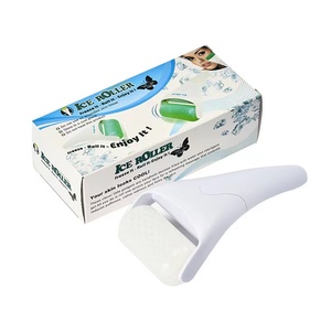 Handheld Skincool Roller Logotipo Personalizado Uso Doméstico Calmante Terapia Fria Rosto Corpo Massagem PE Gel <span class=keywords><strong>Bead</strong></span> Material - Product Image 1