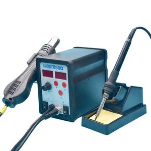 <span class=keywords><strong>Fer</strong></span> à souder à air chaud numérique 898D avec affichage, directement de l'usine, pour réparation de téléphones portables et dessoudage - Product Image 3