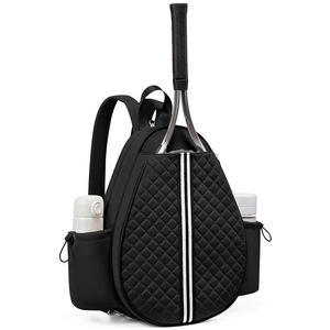 Bolsa de raqueta de tenis diagonal, ligera, multifuncional, impermeable, para hombre y mujer, adecuada para pickleball, tenis y bádminton. - Product Image 6