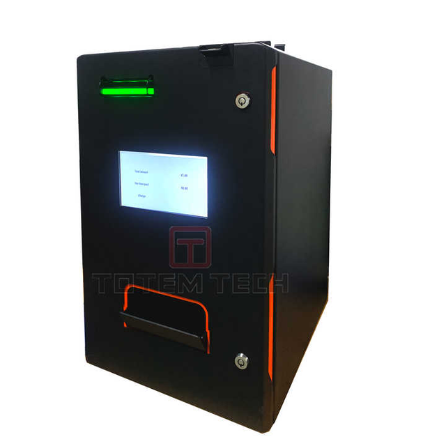 TOTEM CM311 Quad-Core Plastic Cash Handling Machine for Unmanned Supermarket Retail Shops Restaurants
