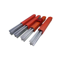 Barre de distribution électrique HEVIBAR III 1000A 550V pour grue, avec collecteur
