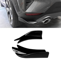 Diffuseur universel de pare-chocs arrière de voiture, canard d'angle, lèvre anti-rayures, aileron latéral, lame anti-collision, protection d'angle