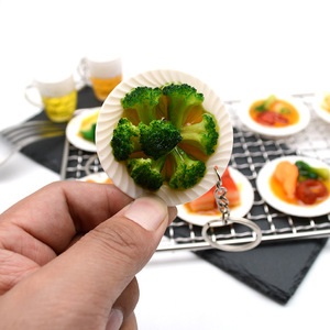 Casa delle Bambole con Piatti Tradizionali Cinesi, Giocattolo Alimentare, Ciondolo Creativo, <span class=keywords><strong>Mini</strong></span> Modello di Cibo Simulato - Product Image 5