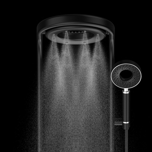 Ensemble <span class=keywords><strong>de</strong></span> <span class=keywords><strong>douche</strong></span> mural numérique moderne à effet pluie pour salle <span class=keywords><strong>de</strong></span> bain, avec mitigeur, en promotion - Product Image 6