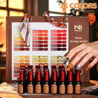 ZRKGEL Halloween – Kit de vernis gel 36 couleurs orange chaud pour l'automne et l'hiver, avec flacon de luxe, sans TPO ni HEMA – Fournisseurs d'articles pour ongles