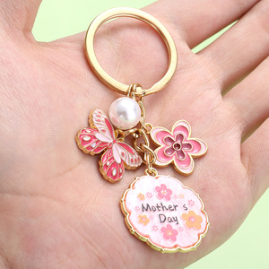 Porte-clés en métal effet goutte d'huile pour <span class=keywords><strong>la</strong></span> Fête des Mères, cadeau souvenir pour <span class=keywords><strong>la</strong></span> fête des Mères - Product Image 5