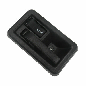 Poignée de porte intérieure Jeep Wrangler 55176476AC en plastique noir, pièce de rechange 2003-2006 - Product Image 2