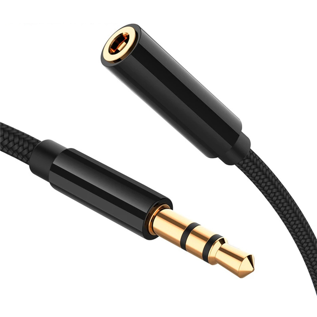 AUX Cable 3.5mm Audio Extension Cable Jack Male to Female Headphone Cable for Car Earphone Speaker 0.5m 1m 1.8m 3m 5m