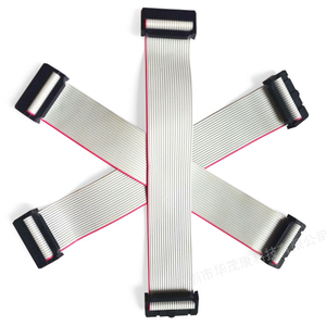 フレキシブル1.27mm 2.54mmピッチ 6 10 <span class=keywords><strong>14</strong></span> 16 20 26 34 40ピン FCコネクタ フラットリボンIDCケーブルアセンブリ（内部配線用） - Product Image 2