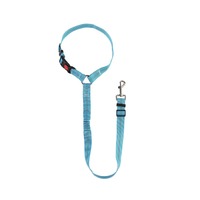 Laisse de chien réglable 2-en-1 SinSky avec ceinture de sécurité pour voiture, en nylon personnalisé, amortisseur pour petits et grands chiens, laisse élastique solide