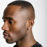 Boucles d'oreilles créoles en diamant rond de luxe pour hommes et femmes ton argent glacé petite boucle bijoux Hip Hop