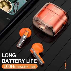 2025 giá thấp yx06 pha lê TWS đúng stereo độ trễ thấp tiếng ồn hủy bỏ HiFi Tai nghe không dây Tai nghe chơi game tai nghe thể thao - Product Image 4