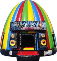 Planétarium gonflable personnalisé tente publicitaire gonflable DJ Disco dôme maison rebondissante château plein d'entrain pour fête et événement
