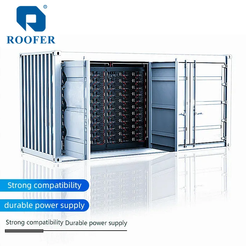 300kwh 500kwh 20ft 40ft sistema di accumulo di energia containerizzato 1MWh 2MWh LiFePO4 batteria per il contenitore ESS