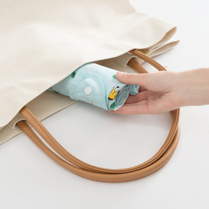 Bolsa de compras plegable portátil, bolsa de mano impermeable de gran capacidad para compras, bolsa reutilizable ecológica, estilo vertical - Product Image 3