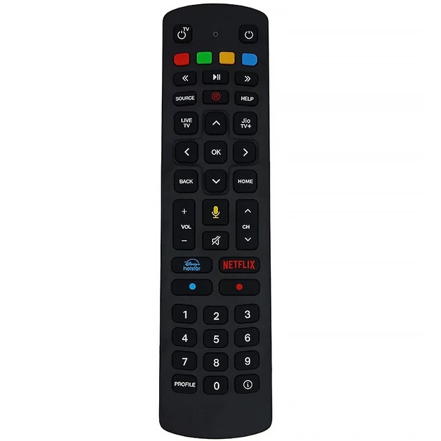 New Arrival Factory Direct Supply JIO Remote Control for LED LCD Smart HDTV Replacement OEM Custom Available Wholesale