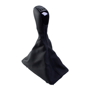 Cache-poignée de levier de vitesse en cuir Mercedes-Benz 5/6 vitesses, ergonomique, pour boîte manuelle, protection anti-poussière - Product Image 4