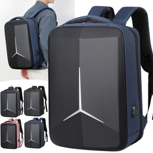 Hard Shell Laptop <b>Backpack</b> 14 Inches Business Travel Universal Men Women School <b>Computer</b> Bag Gray Blue Black Pink - Product Image 3