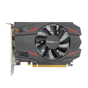 Tarjeta Gráfica GEEKTEC RX550 4GB DDR5 GPU PCI de 128 Bits HD para PC, Bajo Perfil, Alto Rendimiento, con Ventilador de Refrigeración, para Juegos de Escritorio - Product Image 1