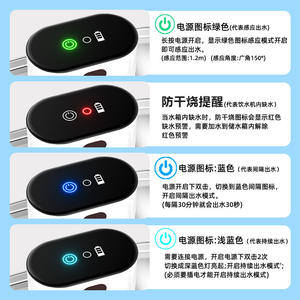 Fontaine à eau intelligente rechargeable pour animaux de compagnie, pour chats et chiens, rectangulaire, à circulation automatique, avec design détachable WF020 - Product Image 3