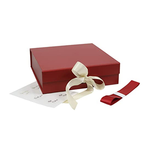 Biểu Tượng Tùy Chỉnh Mới Lạ Các Tông Quà Tặng Hộp Giấy Với Lụa Vải Satin Băng Đóng Cửa Cho Bộ Quà Tặng Gấp Hộp Bao Bì Hộp - Product Image 6