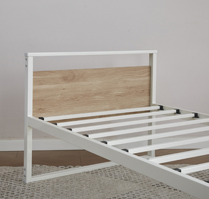 <span class=keywords><strong>Lit</strong></span> de jour moderne en MDF noyer de haute qualité avec gigogne en métal canapé-<span class=keywords><strong>lit</strong></span> extra spacieux pour hôtel appartement ou ferme - Product Image 4