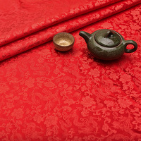 Tissu Jacquard en Nylon à motifs de Dragon, brocart de qualité supérieure, matériel de couture, vente en gros