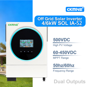 CKMINE 4KW <span class=keywords><strong>24V</strong></span> 6KW 48V Dual-Ausgang Solar-Wechselrichter MPPT Off-Grid Einphasig 220V 230V Großhandel für Haushaltsgeräte-Systeme - Product Image 1