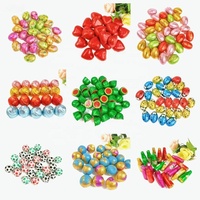 Bonbons SLEZI en gros directement de l'usine OEM, en vrac, en forme de pièces d'or, de pastèque et de ballon de football, saveur chocolat et confiture, friandise chinoise solide