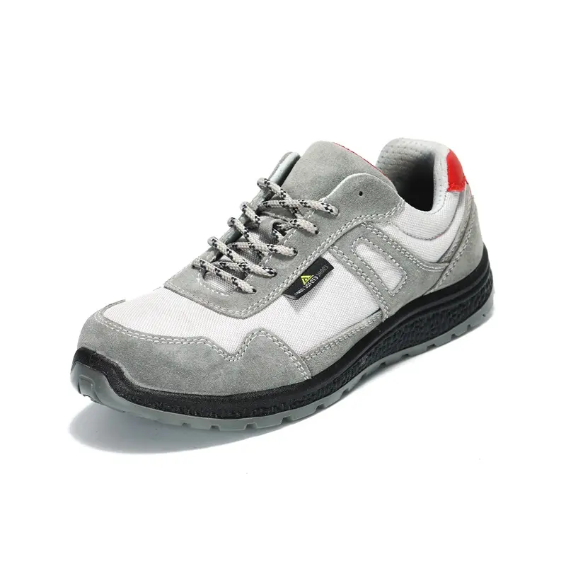 High Quality Steel Toe Men Breathable Mesh Fashionable Trend Light Weight Quick-Drying Hard-Wearing Safety Shoes Safety