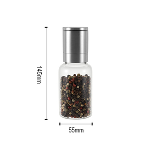 Moulin à café à meules céramiques réglables pour la cuisine domestique - Pot en verre de 165 ml, Lignes d'injection et d'assemblage B2B avancées - Product Image 5