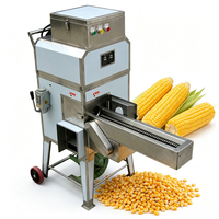 Machine à décortiquer les haricots verts et à égrener le maïs pour usage agricole, vente en gros d'usine