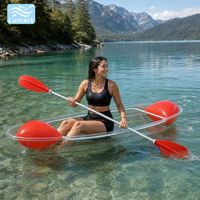 Sac flottant transparent pour kayak adulte avec ensemble complet pour hôtel, personnalisé de Chine, Lumark, résistant aux UV