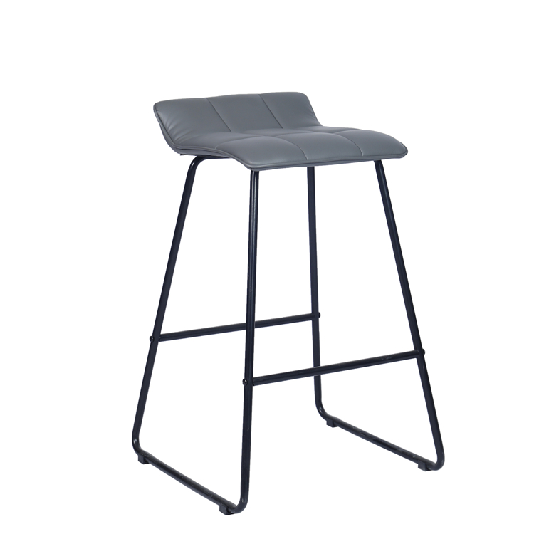 Modern luxury cheap metal bar stools nordic bar stool furniture backless bar stool