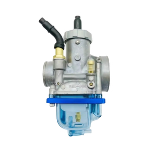 Alto rendimiento PE28 NSR150 <span class=keywords><strong>Keihin</strong></span> Hon Da Yamaha Kawasaki <span class=keywords><strong>150cc</strong></span> azul transparente Push Pull Choke motocicleta <span class=keywords><strong>carburador</strong></span> - Product Image 4