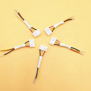 Vente en gros usine – Connecteurs JST 6 broches de 30 mm, pas de 1,25 mm, vers fils étamés de 3 mm avec faisceau de câbles 28AWG pour thermomètre infrarouge. - Product Image 4