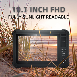 Terminal informatique industriel robuste Android Octa Core S101 en gros, antichoc, 10,1 pouces, Wi-Fi, 4G, NFC, IP65, avec lecteur d'empreintes digitales - Product Image 3