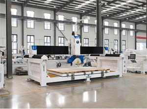 เครื่องตัดใบเลื่อยตัดกระเบื้อง CNC 5แกนเครื่องตัดกระเบื้องสำหรับหินอ่อนแกรนิตควอตซ์ดีไซน์ใหม่ - Product Image 6