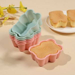 Molde de Silicona con Forma de Oso de Dibujos Animados, Ecológico y de Grado Alimenticio, Multiusos, para Pasteles, Mousse, Apto para Lavavajillas, para Hacer Velas y Jabones Caseros - Product Image 1