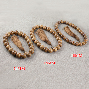 Wooden Buddhist Prayer Bead Pendant Vietnam Sinking Wood <b>Car</b> <b>Interior</b> Ornament Modern Style New Chinese Style - Product Image 4