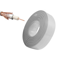Câble réseau rond en PVC Gigabit haute vitesse, transmission stable, noyau en cuivre pur, câble réseau vidéo et téléphonique