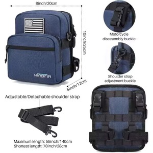 Sacoche de Selle de Vélo Grande Capacité 13L en PVC Durable, Imperméable, pour VTT, Taille Personnalisable pour le Cyclisme - Product Image 5