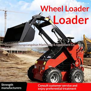 Mini-chargeuse à roues, haute puissance, une machine multifonctionnelle pour l'agriculture, le bulldozer, l'ingénierie, l'élevage - Product Image 5