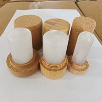 Déodorant solide unisexe à l'alun de potassium naturel - Sans alcool, formule solide pour le corps, contrôle des odeurs, apaisant pour la peau