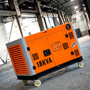 เครื่องกำเนิดไฟฟ้าดีเซลแบบพกพา เงียบพิเศษ 10KW 10KVA 12KVA 15KVA 20KVA 25KVA 110/220/380V สำหรับสำรองไฟบ้าน สตาร์ทอัตโนมัติ ATS - Product Image 1
