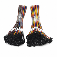 Kabel Jumper Inti Tembaga Dupont Kustom, Rakitan Kabel Pita Multi Pin Pitch 2.54mm, OEM ODM untuk Peralatan Rumah Tangga