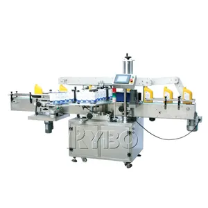 Factory specific high efficiency automatic plastics and glass bottle labeling machine