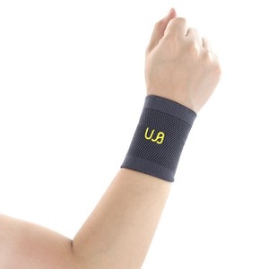 Attelle de poignet de sport tricotée respirante et absorbant la transpiration pour le badminton, le basketball, l'attelle de poignet TFCC pour la stabilité et le fitness - Product Image 1